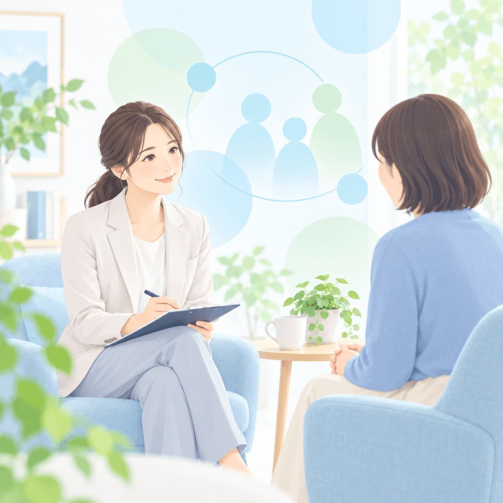 対人関係療法のカウンセリングイメージ