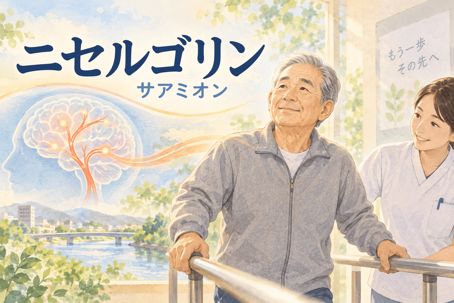【精神科専門医解説】ニセルゴリン（サアミオン）の効果・作用機序・副作用｜脳梗塞後の意欲低下への使い方