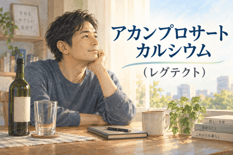 アカンプロサートカルシウム　レグテクト　　