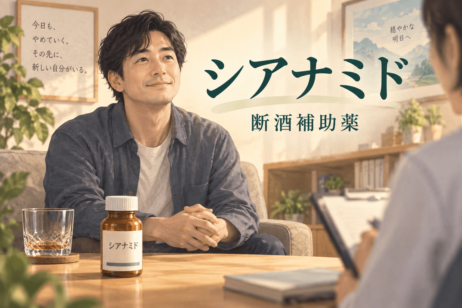 【精神科専門医解説】シアナミド（シアナマイド）の効果・作用機序・副作用｜断酒・節酒に用いる抗酒薬