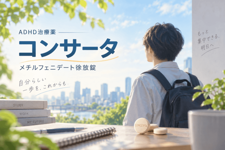 コンサータ　メチルフェニデート　解説