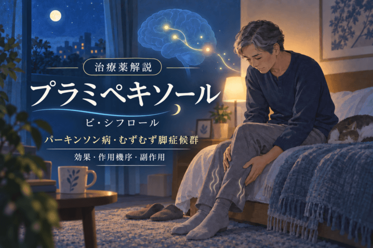 プラミペキソール　ビ・シフロール