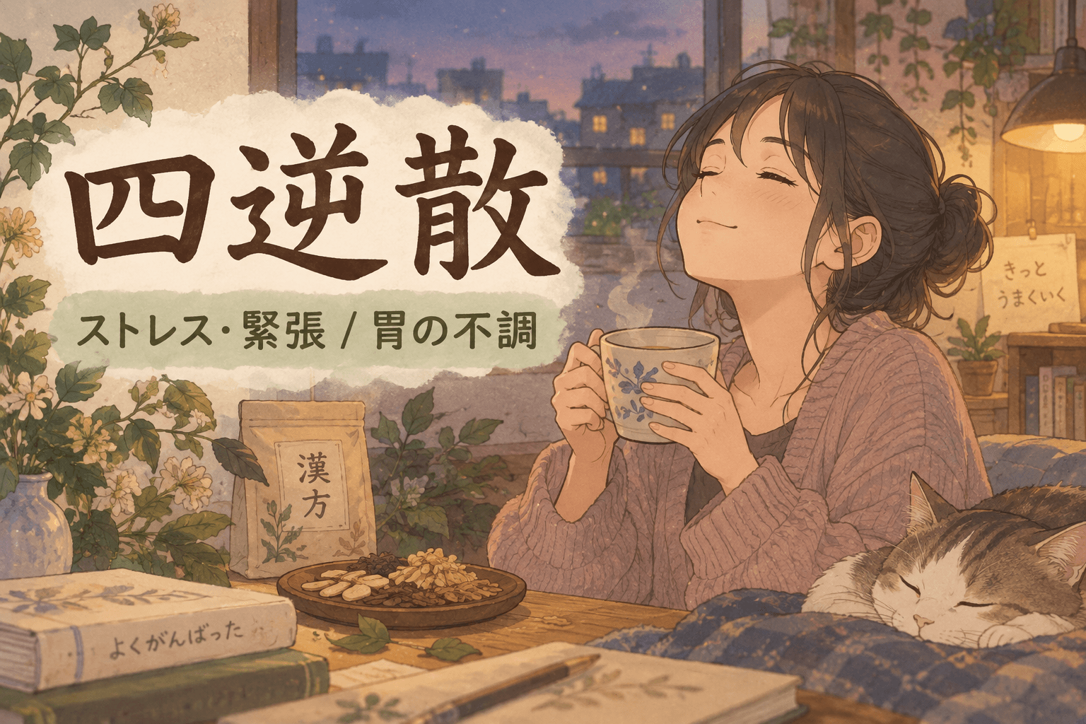 【精神科専門医解説】四逆散(シギャクサン)の効果・作用機序・副作用|不安・抑うつ・ストレス性身体症状への使い方 7 四逆散とは
