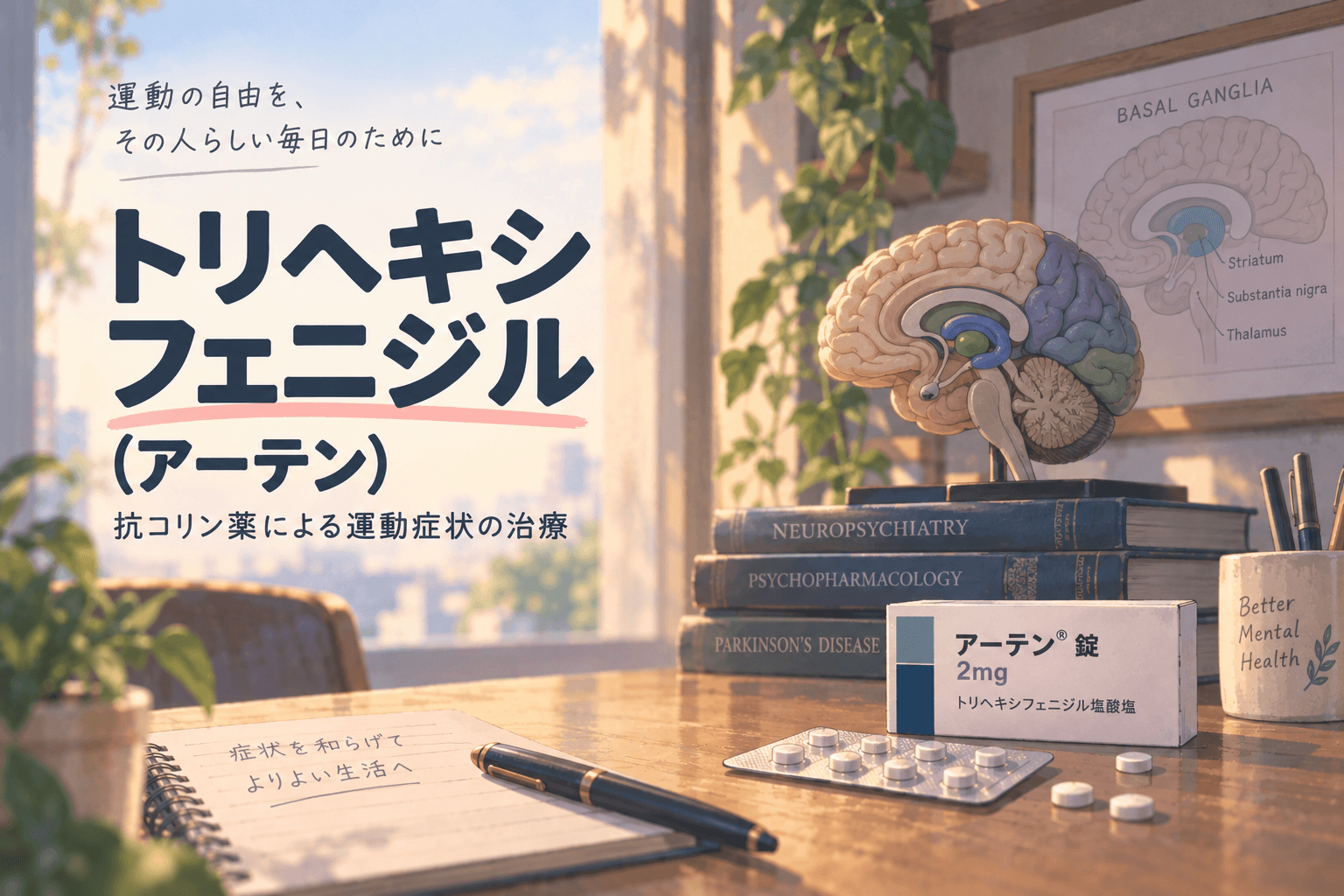 トリヘキフェニジル　アーテン