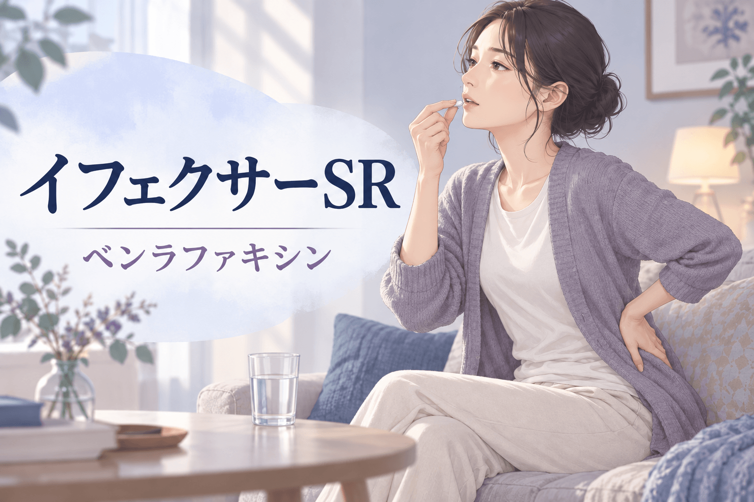 【精神科専門医解説】イフェクサーSR(ベンラファキシン)の効果・作用機序・副作用|全般不安症・離脱症状・用量による違い 10 イフェクサー ベンラファキシン 解説