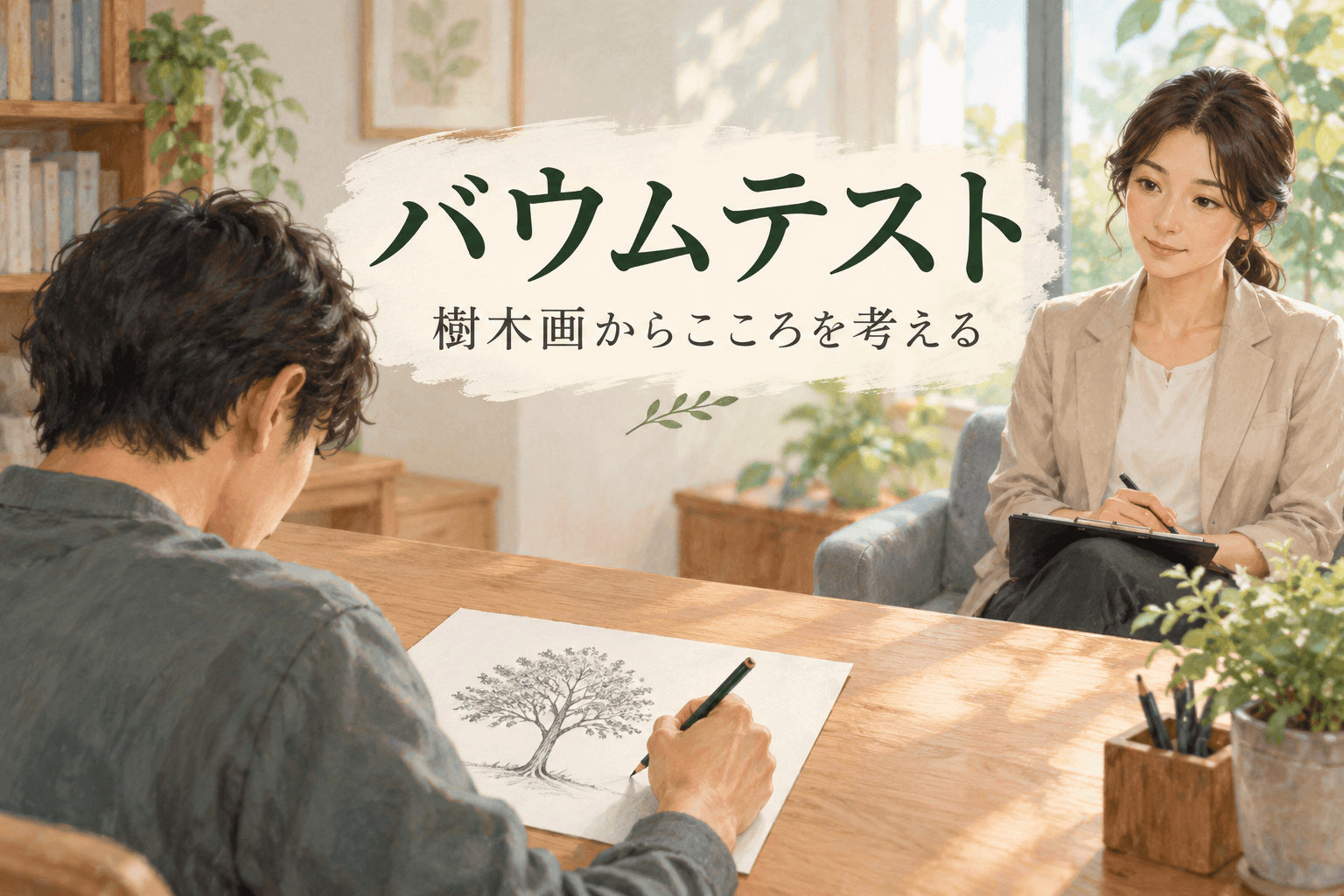 木景療法 　樹木画による力動的治療 バウムテスト（樹木画テスト）とは？見方・わかること・限界を精神科