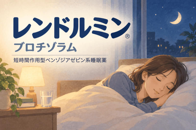 レンドルミン　ブロチゾラム　サムネイル