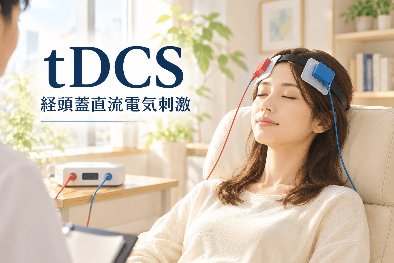 tDCS（経頭蓋直流電気刺激）とは｜TMSより安くて負担が少ない治療