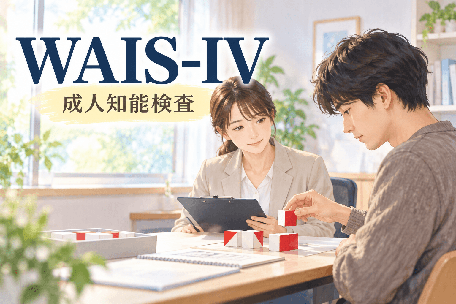 WAIS-IV(成人知能検査)|低価格でIQ・認知特性・発達特性を詳しく評価 2 WAIS WAIS-Ⅳ